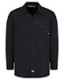 Dickies L307T Industrial Cotton Long Sleeve Work Shirt - Long Sizes