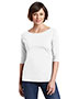 District Made DM107L Women Perfect Weight 3/4-Sleeve Tee