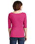 District Made DM107L Women Perfect Weight 3/4-Sleeve Tee