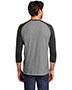 District Made DM136 Men Perfect Tri 3/4-Sleeve Raglan