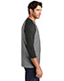 District Made DM136 Men Perfect Tri 3/4-Sleeve Raglan