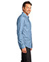 District Made DM3800 Men Long-Sleeve Washed Woven Shirt