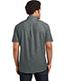 District Made DM3810 Men Short-Sleeve Washed Woven Shirt