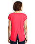 District Made DM416 Women   Drapey Cross-Back Tee