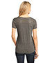 District Made DM441 Women Tri-Blend Lace Tee