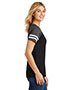 District Made DM476 Women Game V-Neck Tee