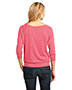 District Made DM482 Women Modal Blend 3/4-Sleeve Raglan