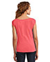 District DM483 Women Modal Blend Gathered Shoulder Tee
