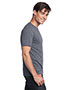 District DT172 Men Textured Notch Crew Tee