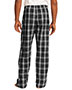 District DT1800 Men Flannel Plaid Pant