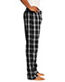 District DT1800 Men Flannel Plaid Pant