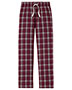 Burgundy/ Grey Dress Plaid