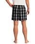 District DT1801 Men Flannel Plaid Boxer