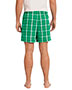 District DT1801 Men Flannel Plaid Boxer