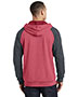 District DT196 Adult Lightweight Fleece Raglan Hoodie