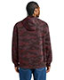 District DT2200C Wash  Camo Fleece Hoodie