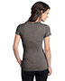 District DT242V Women Tri-Blend V-Neck Tee