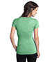 District DT242V Women Tri-Blend V-Neck Tee