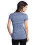 District DT242V Women Tri-Blend V-Neck Tee