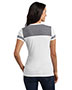 District DT264 Women Varsity V-Neck Tee