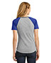 District DT276 Women Mesh Sleeve V-Neck Tee