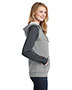 District DT296 Women Lightweight Fleece Raglan Hoodie