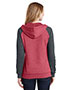 District DT296 Women Lightweight Fleece Raglan Hoodie