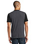 District DT6000SP Adult Very Important Tee  With Contrast Sleeves And Pocket