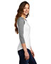 District Juniors DT6211 Women Very Important Tee 3/4-Sleeve Raglan