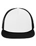 District DT624 Men Flat Bill Snapback Trucker Cap