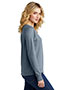 District DT672 Women's Featherweight French Terry Long Sleeve Crewneck