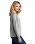 District DT672 Women's Featherweight French Terry Long Sleeve Crewneck