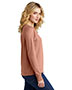 District DT672 Women's Featherweight French Terry Long Sleeve Crewneck