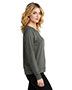 District DT672 Women's Featherweight French Terry Long Sleeve Crewneck