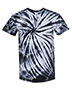 Dyenomite 200CC Men Contrast Cyclone Tie-Dyed T-Shirt