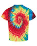 Dyenomite 330MS Toddler  Spiral Tie-Dyed T-Shirt