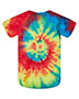 Dyenomite 340MS Toddler Infant Spiral Tie-Dyed Onesie