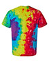 Dyenomite 640VR Men Slushie Crinkle Tie-Dyed T-Shirt