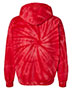 Dyenomite 854CY Men Cyclone Hooded Tie-Dyed Sweatshirt