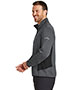 Custom Embroidered Eddie Bauer EB238 Men 13 oz. Full-Zip Heather Stretch Fleece Jacket