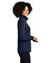 Custom Embroidered Eddie Bauer EB251 Women Sweater Fleece Full-Zip