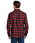 Eddie Bauer EB610 Men's Long Sleeve Favorite Flannel Plaid Shirt