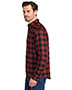 Eddie Bauer EB610 Men's Long Sleeve Favorite Flannel Plaid Shirt