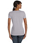Fruit Of The Loom L39VR Women 5 Oz. 100% Heavy Cotton HD V-Neck T-Shirt