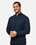 Glyder MDP1772 Men's Marbled Jersey Fairway Quarter-Zip Pullover
