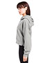 Glyder PDP1725  Ladies' Vintage Oversized Cropped Hooded Sweatshirt