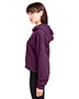 Glyder PDP1725  Ladies' Vintage Oversized Cropped Hooded Sweatshirt