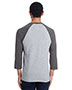 Hanes 42BA Men 4.5 oz., 60/40 Ringspun Cotton/Polyester X-Temp® Baseball T-Shirt