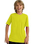 Hanes 482Y Boys 4 Oz Cool Dry Short-Sleeve Tee