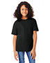 Hanes 498Y Boys 4.5 Oz. 100% Ringspun Cotton Nano-T  T-Shirt 3-Pack